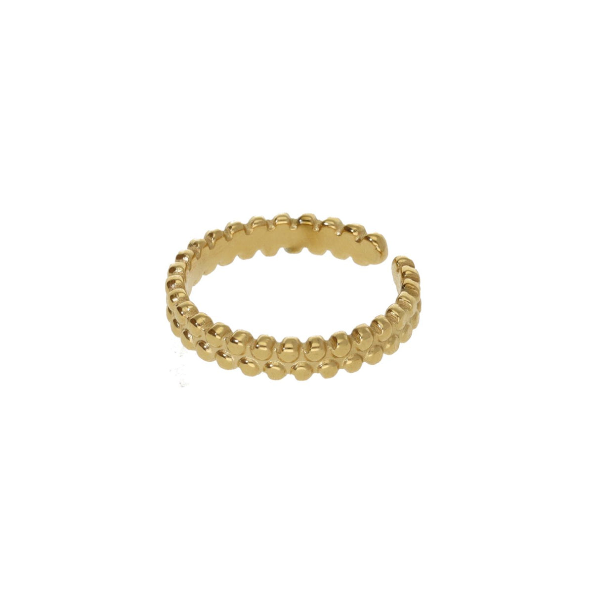 Double Little Dots Ring