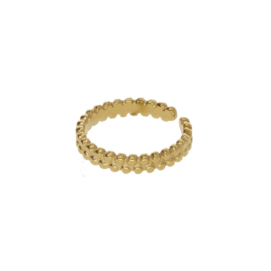 Double Little Dots Ring