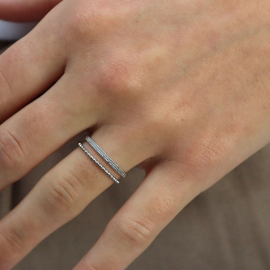 Double Ring With Dots