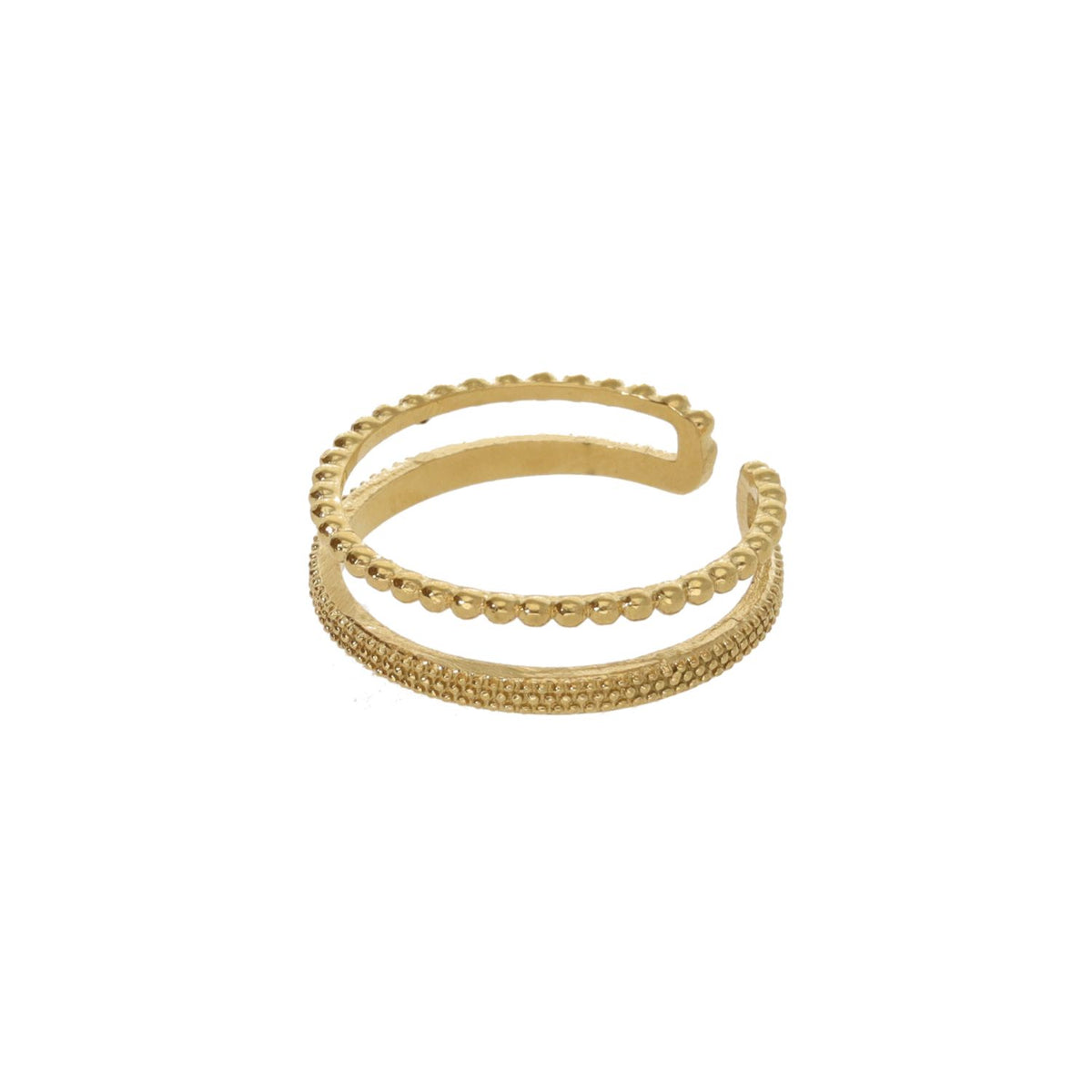 Double Ring With Dots