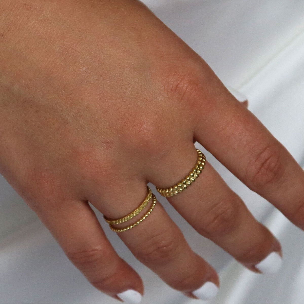 Double Ring With Dots