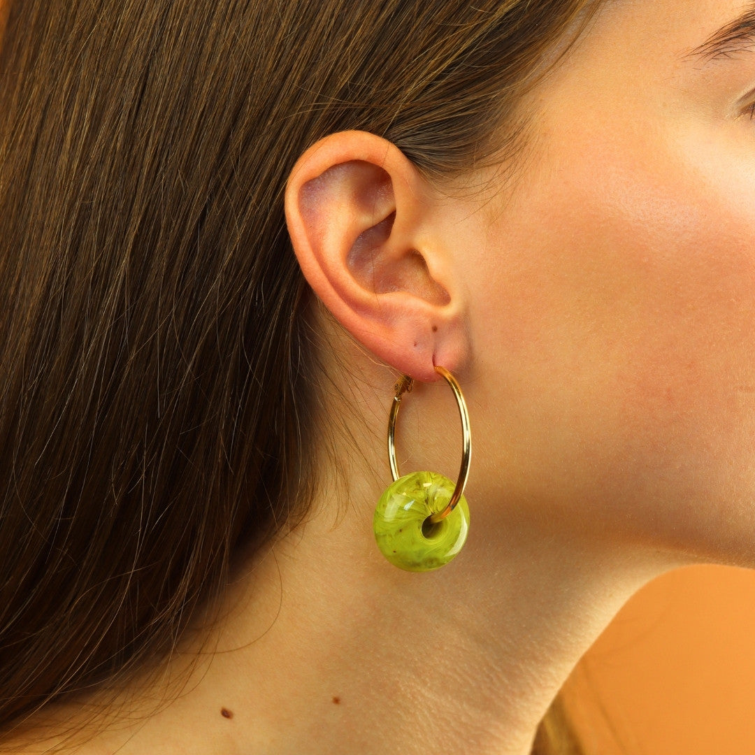 Big Donut Earrings