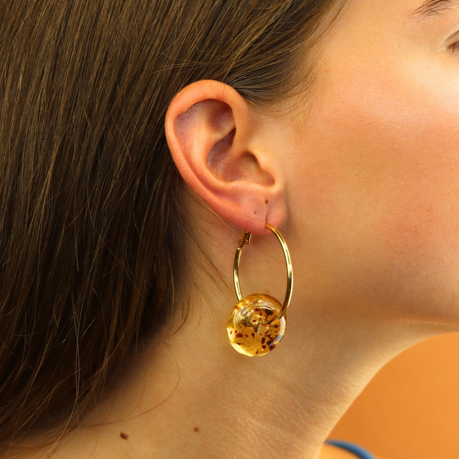 Big Donut Earrings
