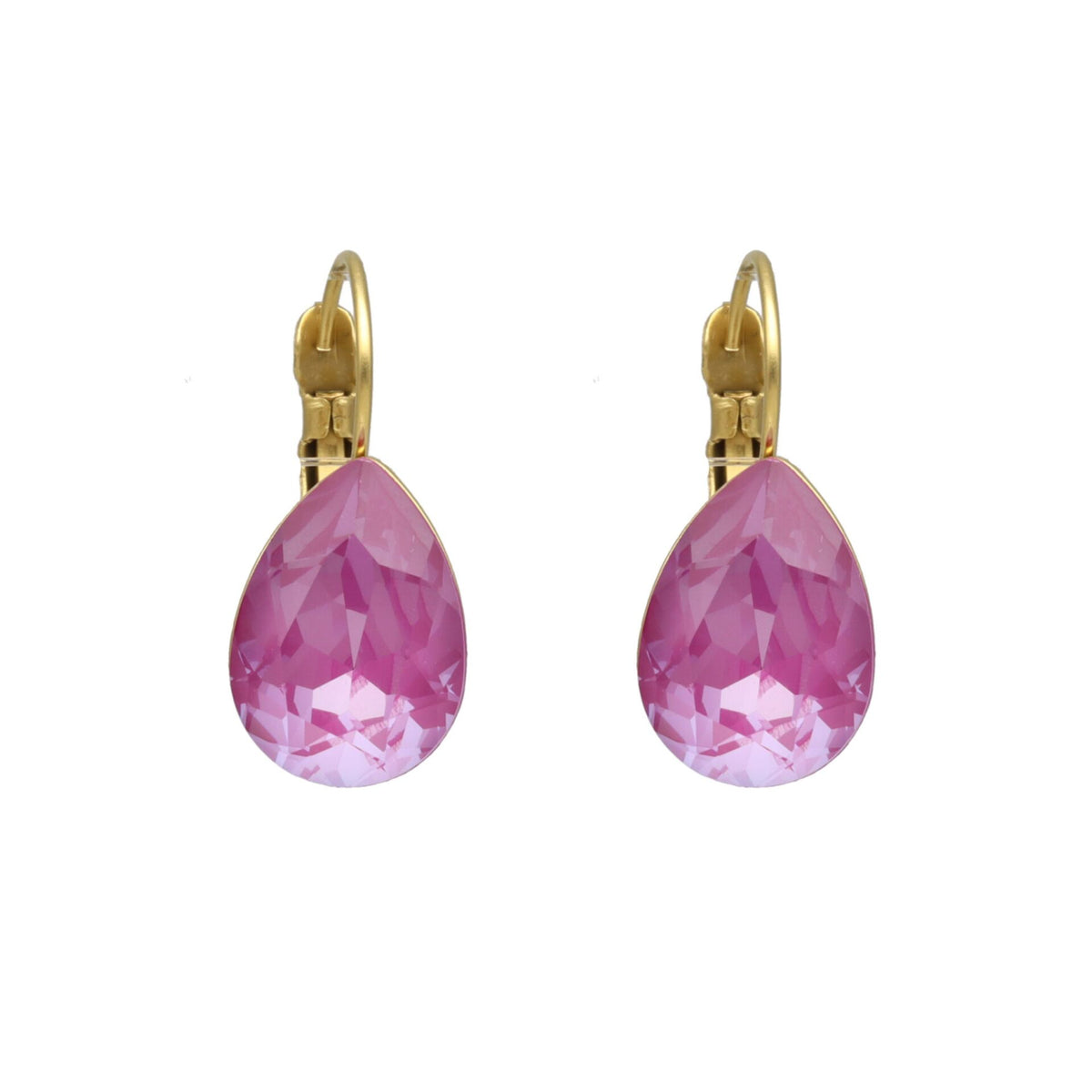 Swarovski Druppel Dormeuses Goud