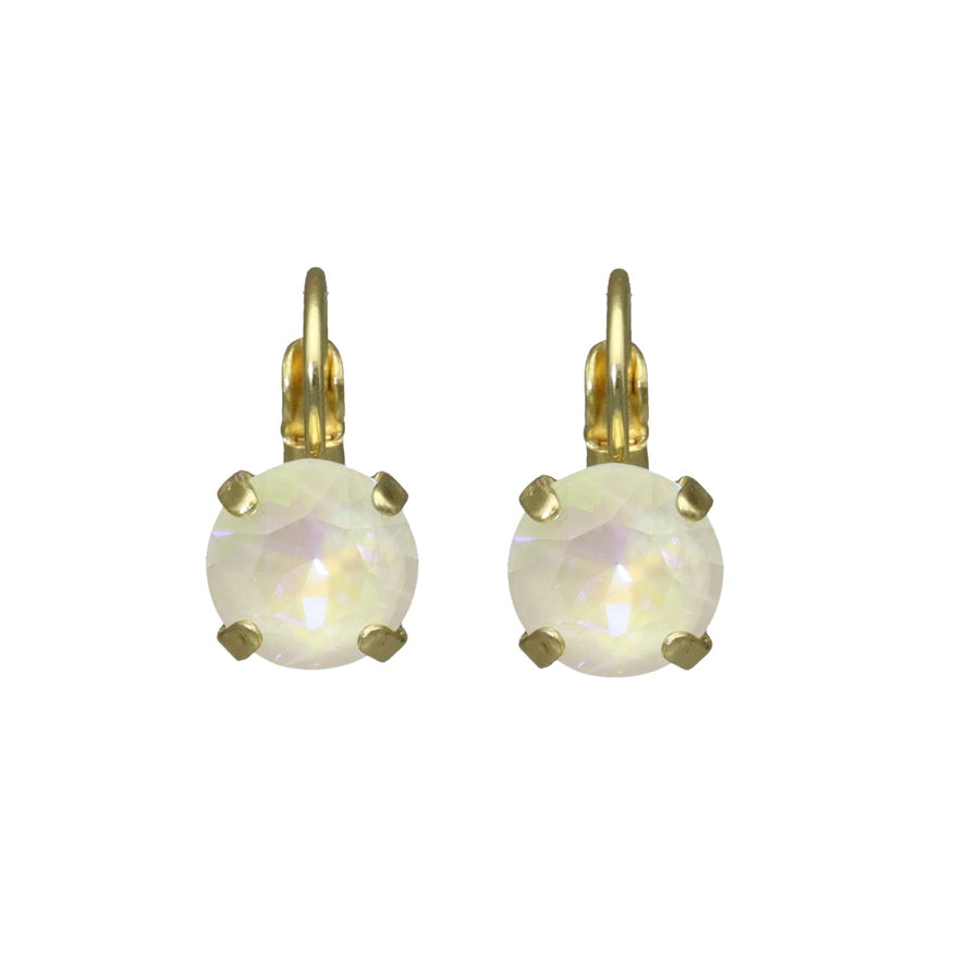 Swarovski Ronde Dormeuses Goud