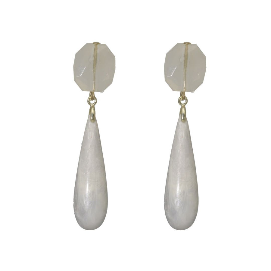 Marble Droplet Earrings