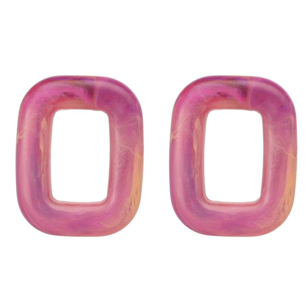 Square Chunky Earrings