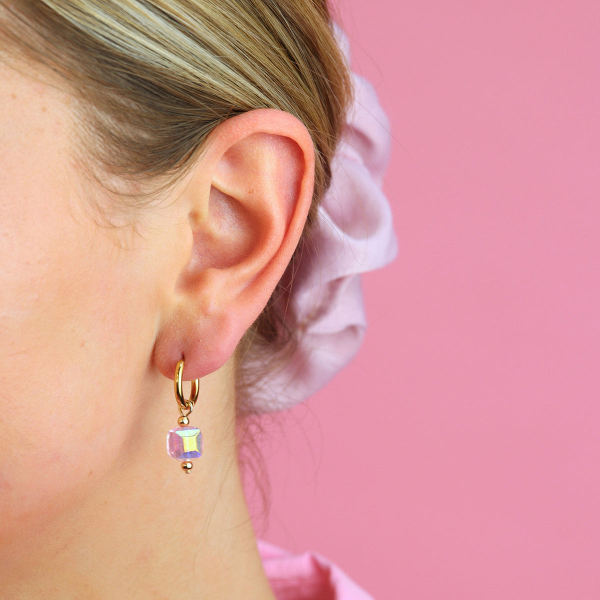 Little Crystal Gem Earrings