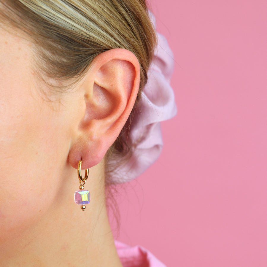 Little Crystal Gem Earrings