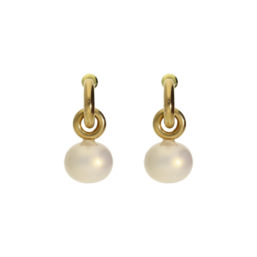 Chunky Dangling Pearl