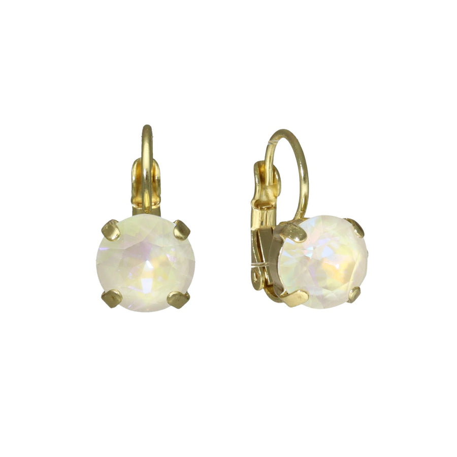 Swarovski Ronde Dormeuses Goud