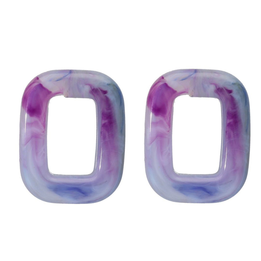 Square Chunky Earrings