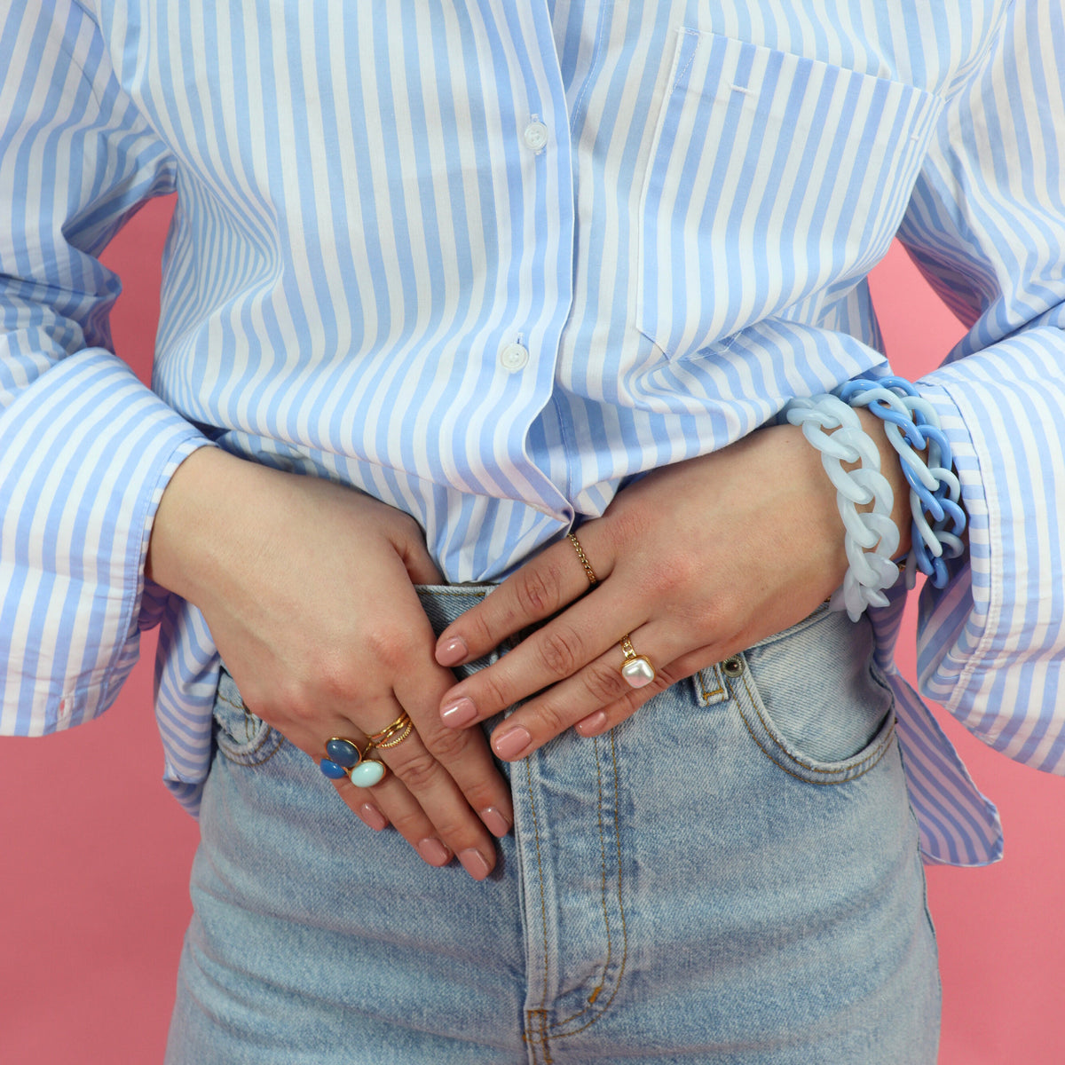 Satin Chain Bracelet