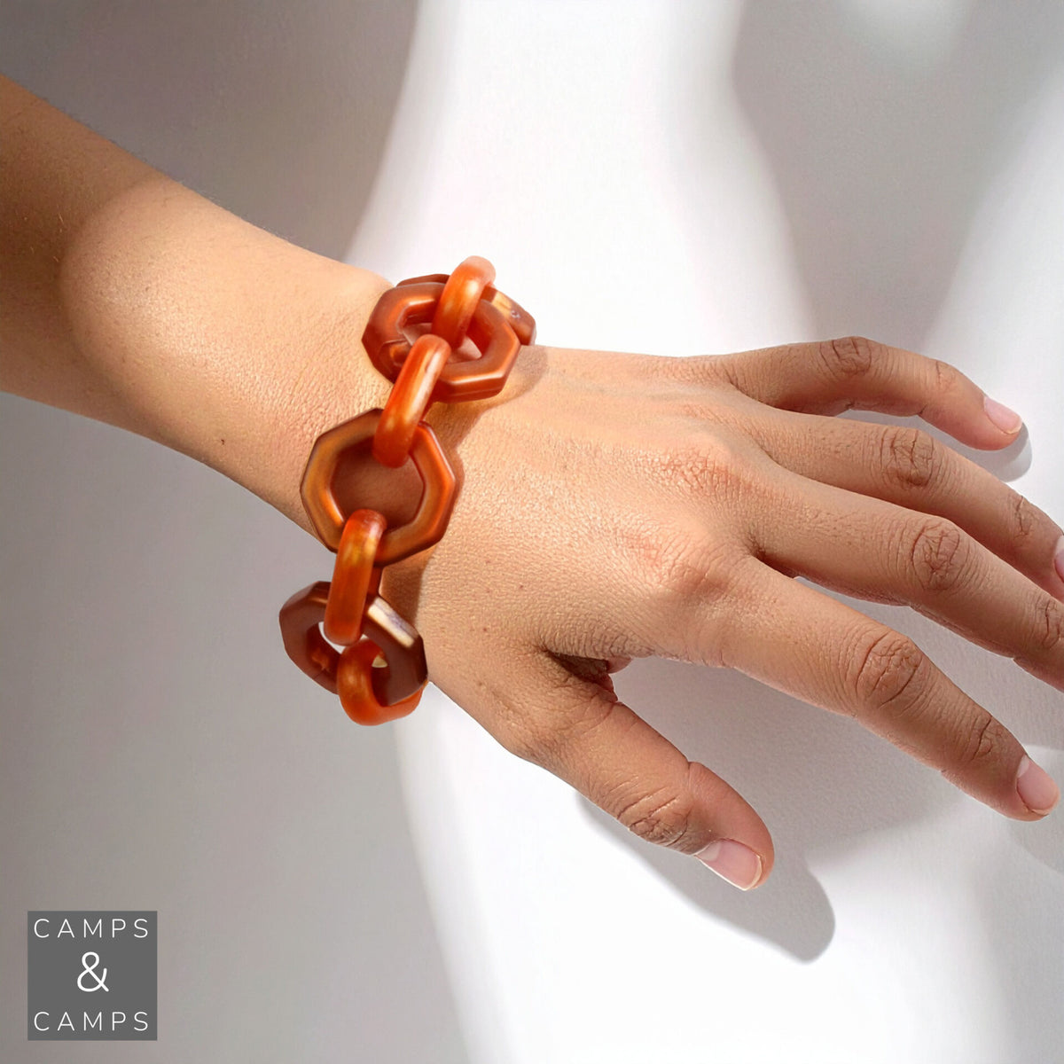 Bold Hexagon Bracelet