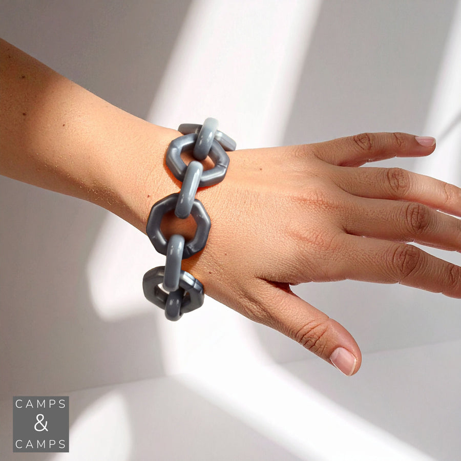 Bold Hexagon Bracelet