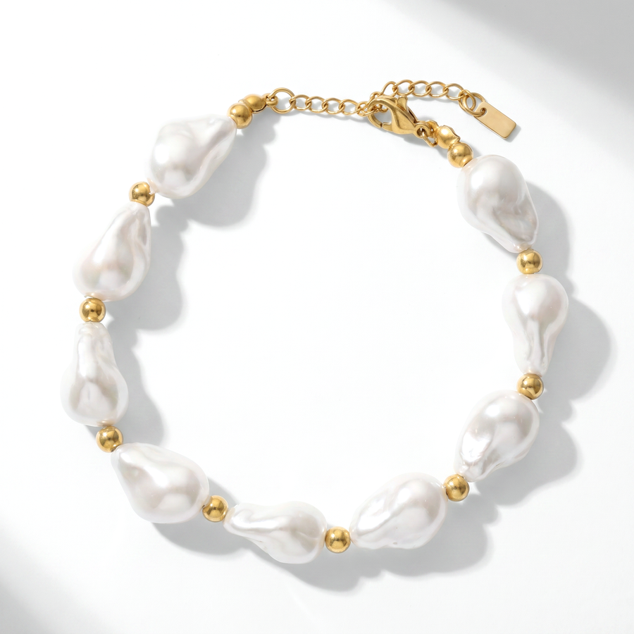 Teardrop Pearl Gold