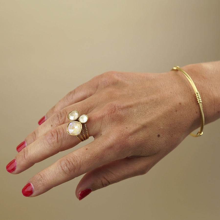 Swarovski Trio Ring