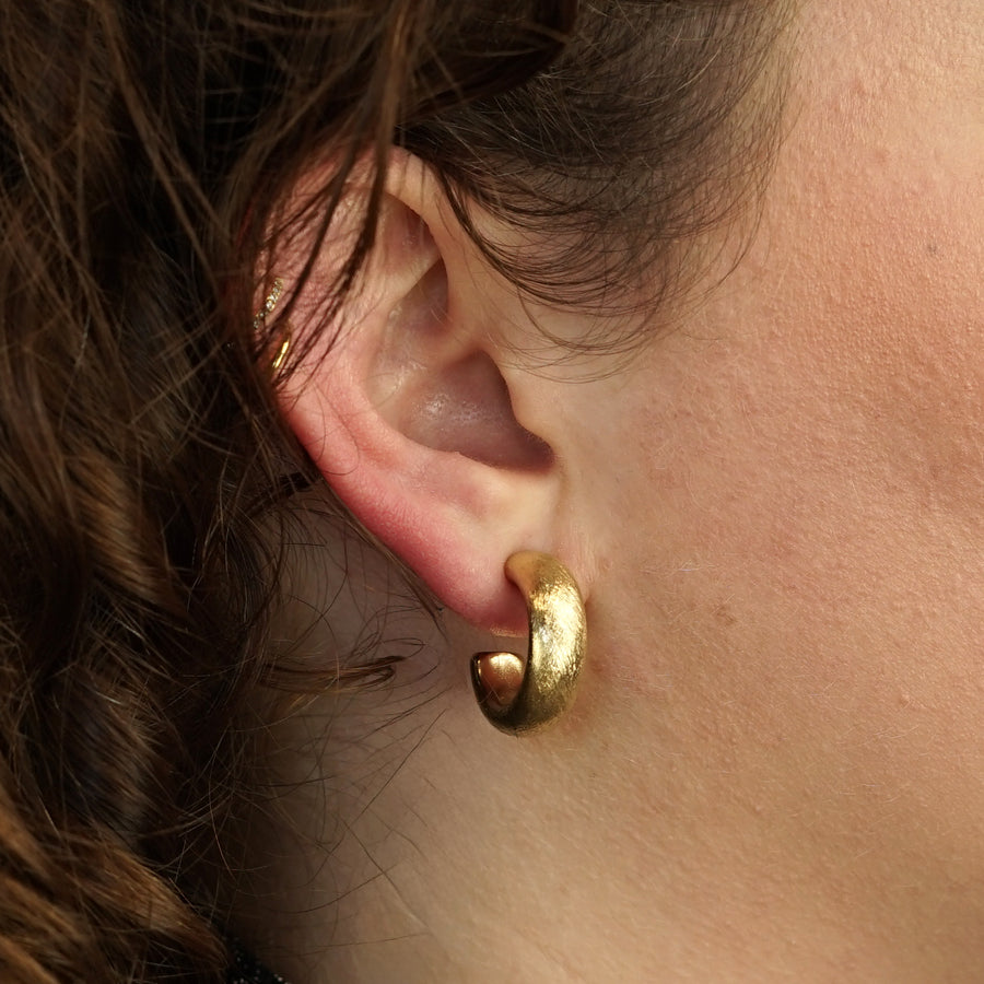 Matt Gold Earrings