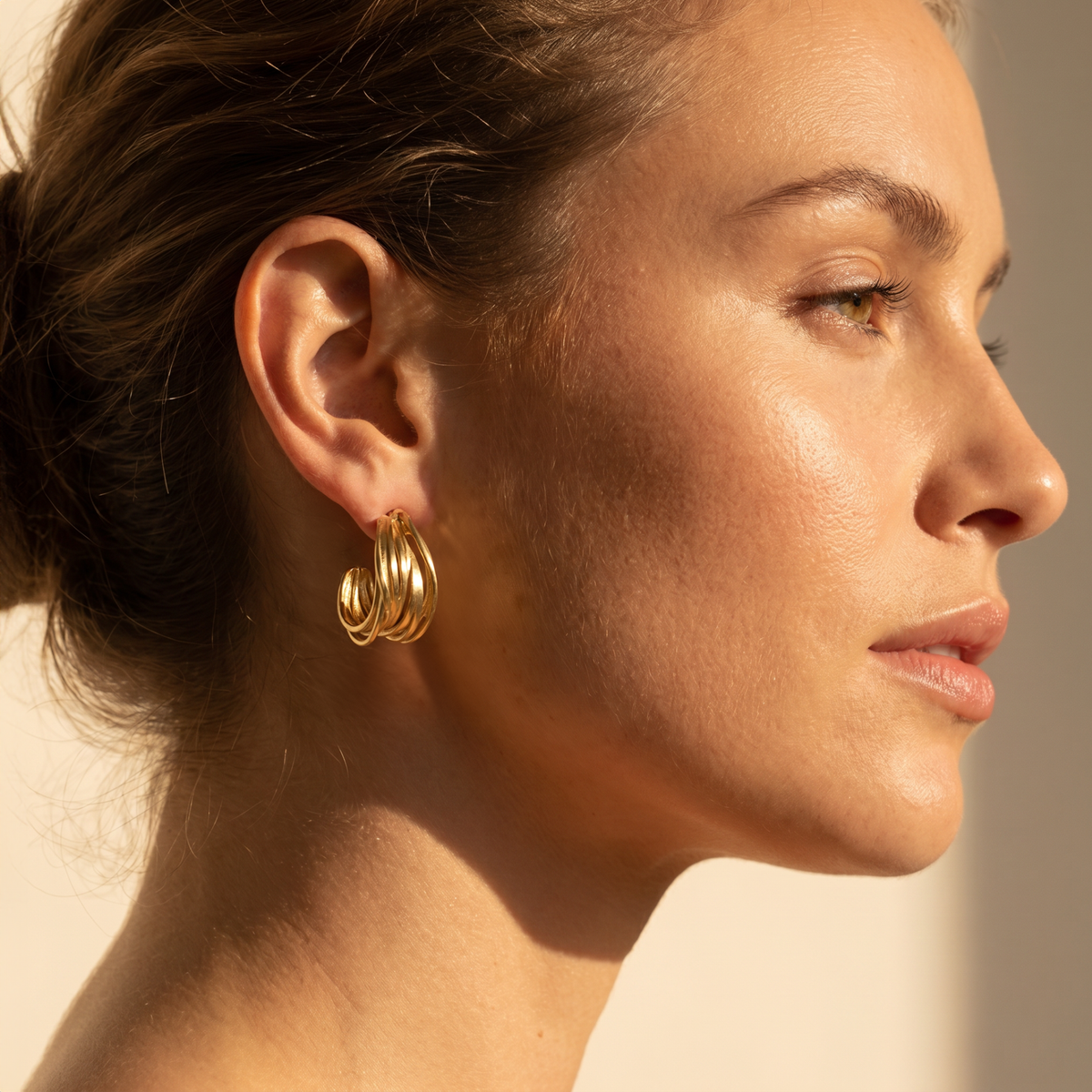 Twisted Strand Hoops