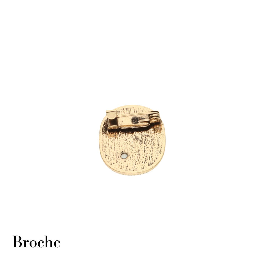 Square Pearl Broche