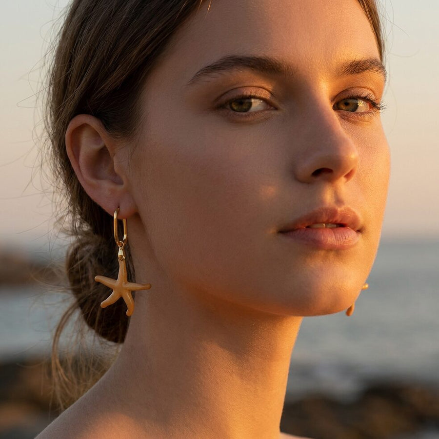 Starfish Rectangle Hoops