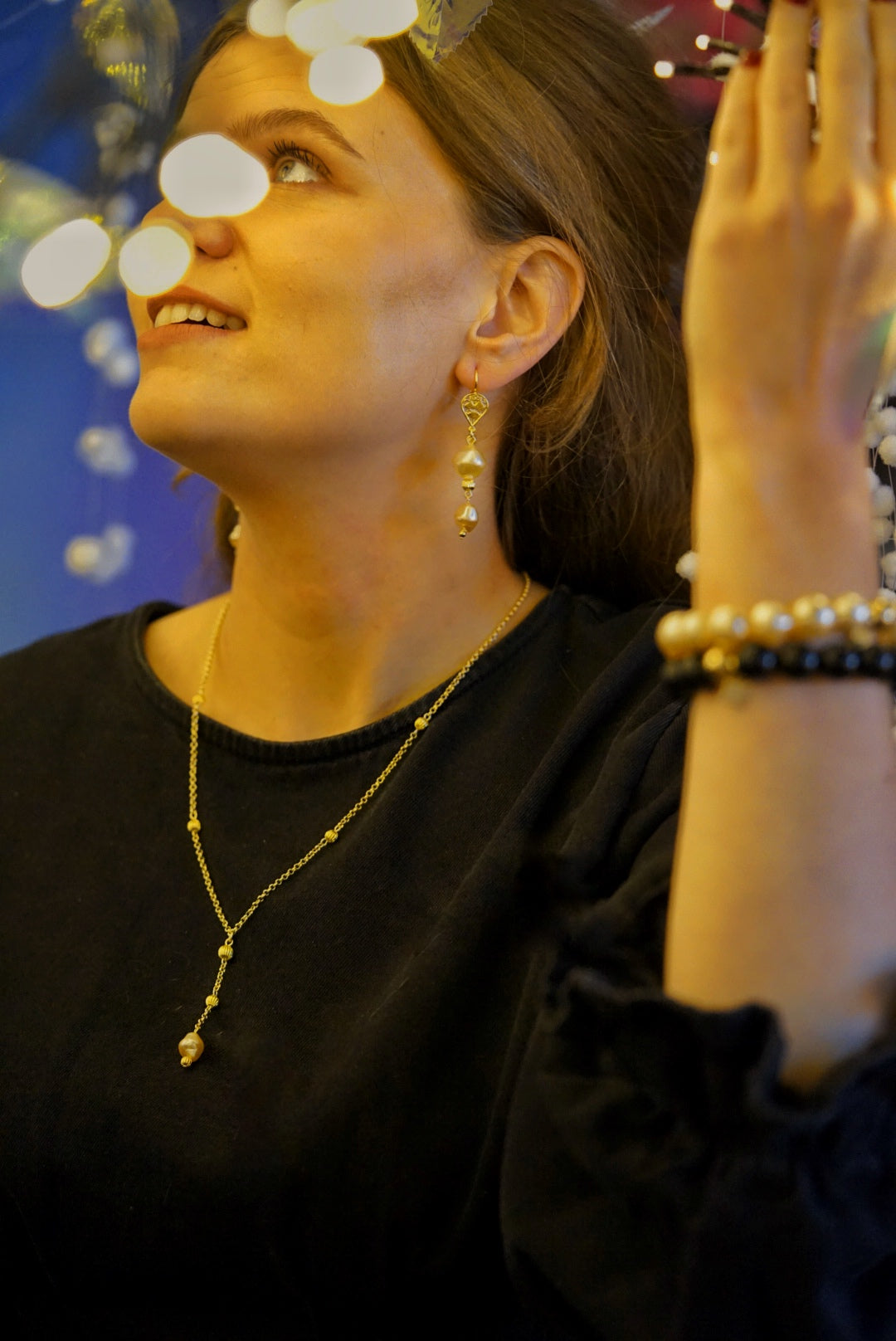 Black Marble Bracelet