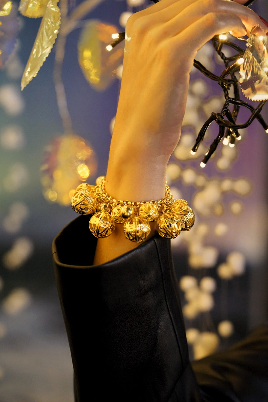 Poetic escape charm bracelet