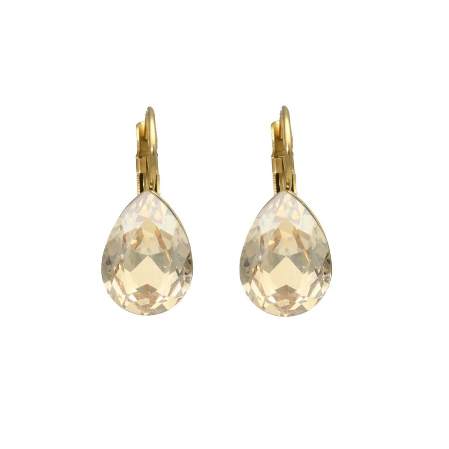 Swarovski Druppel Dormeuses Goud