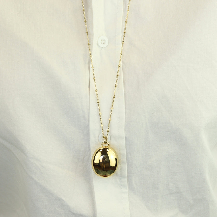 Statement Golden Oval Hanger