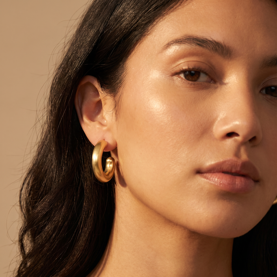 Matte Square Earrings