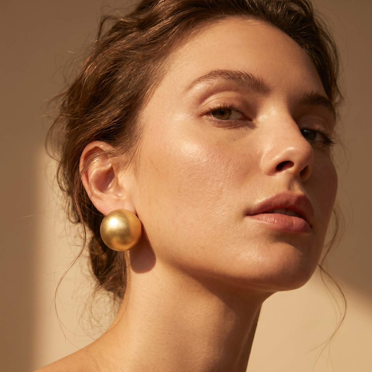 Matte Eclipse Earring