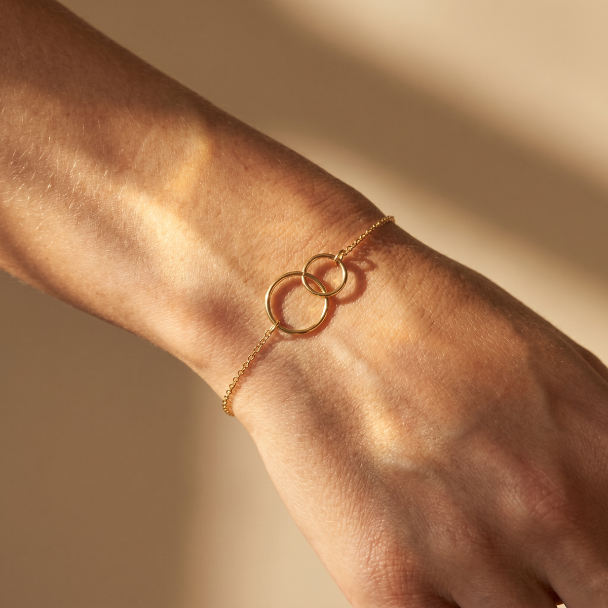 Small Double Hoops