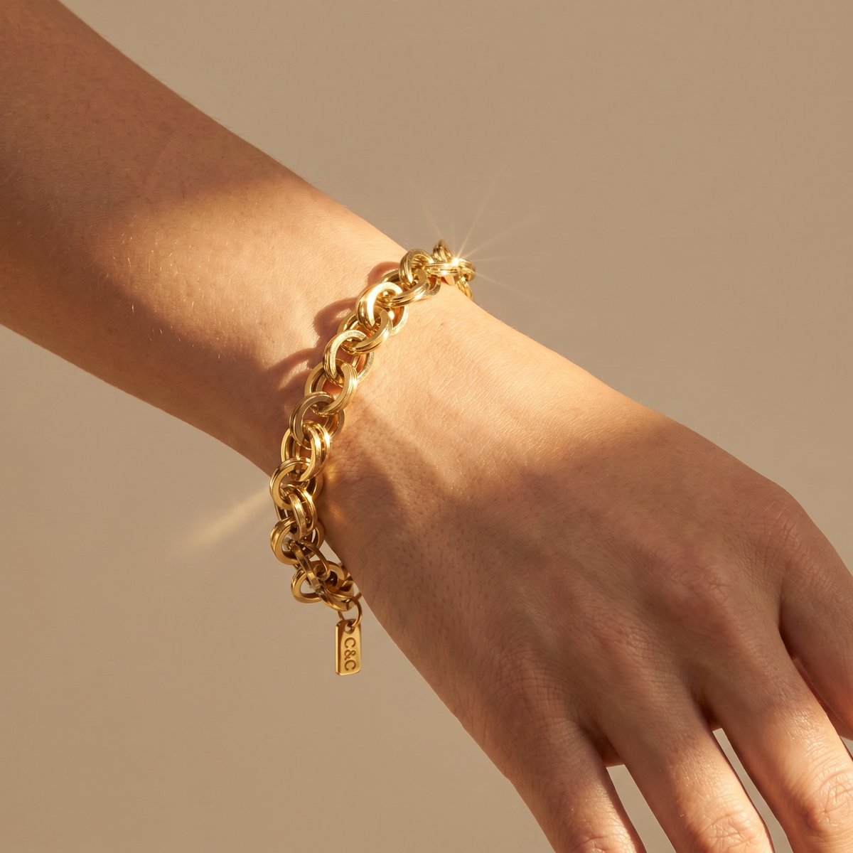 Golden Rope Chain Bracelet