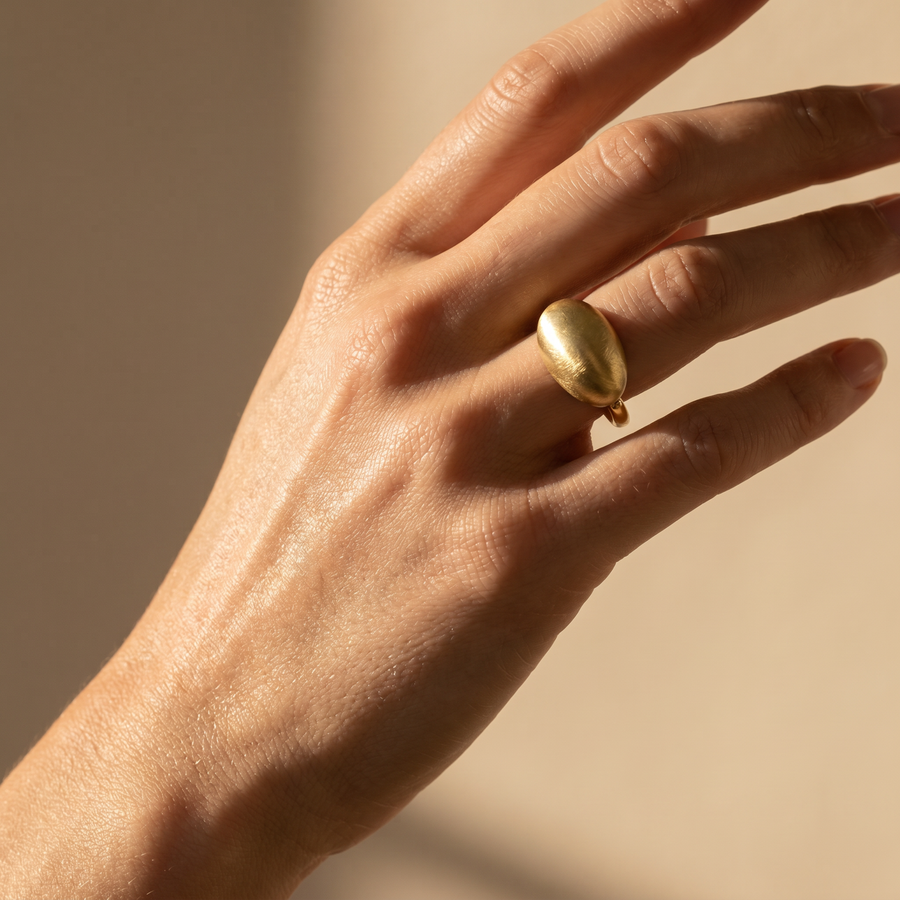 Matte Statement Iconic Ring