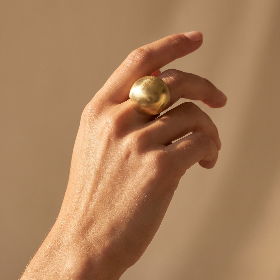 Matte Statement Ring