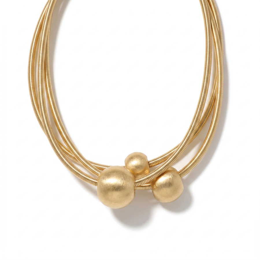 Matte Trinity Necklace