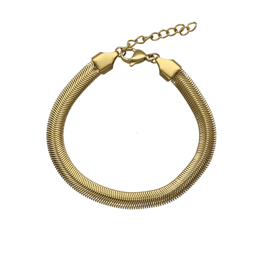 Flat Chain Bracelet 5 mm