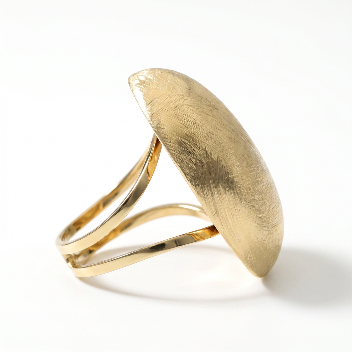 Matte Oval Ring