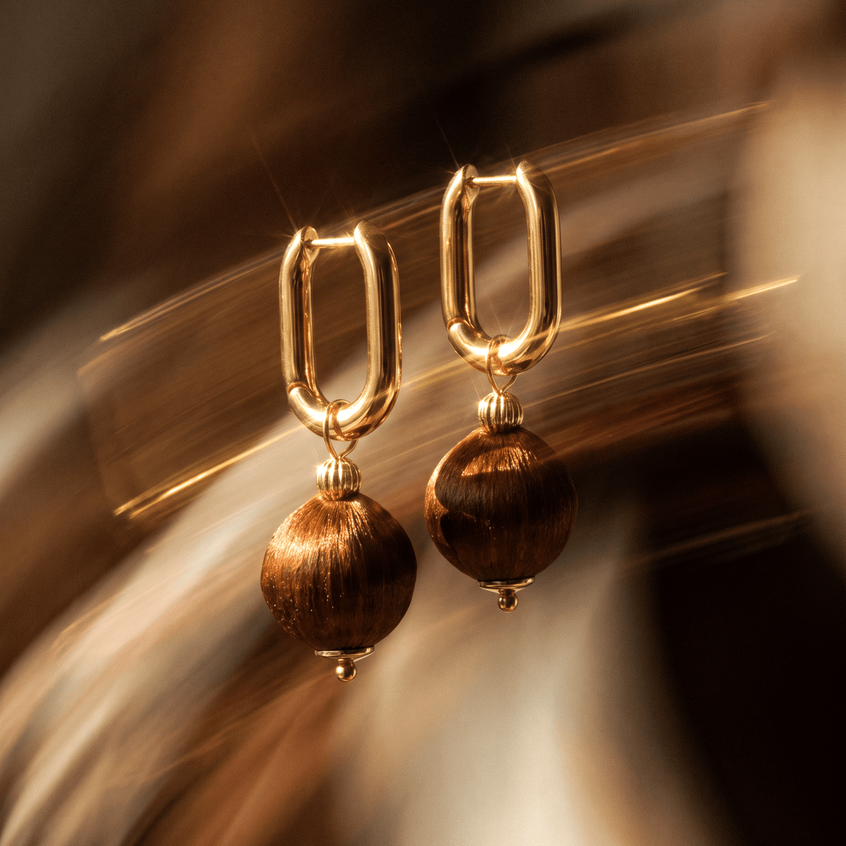 Satin Oval Drops