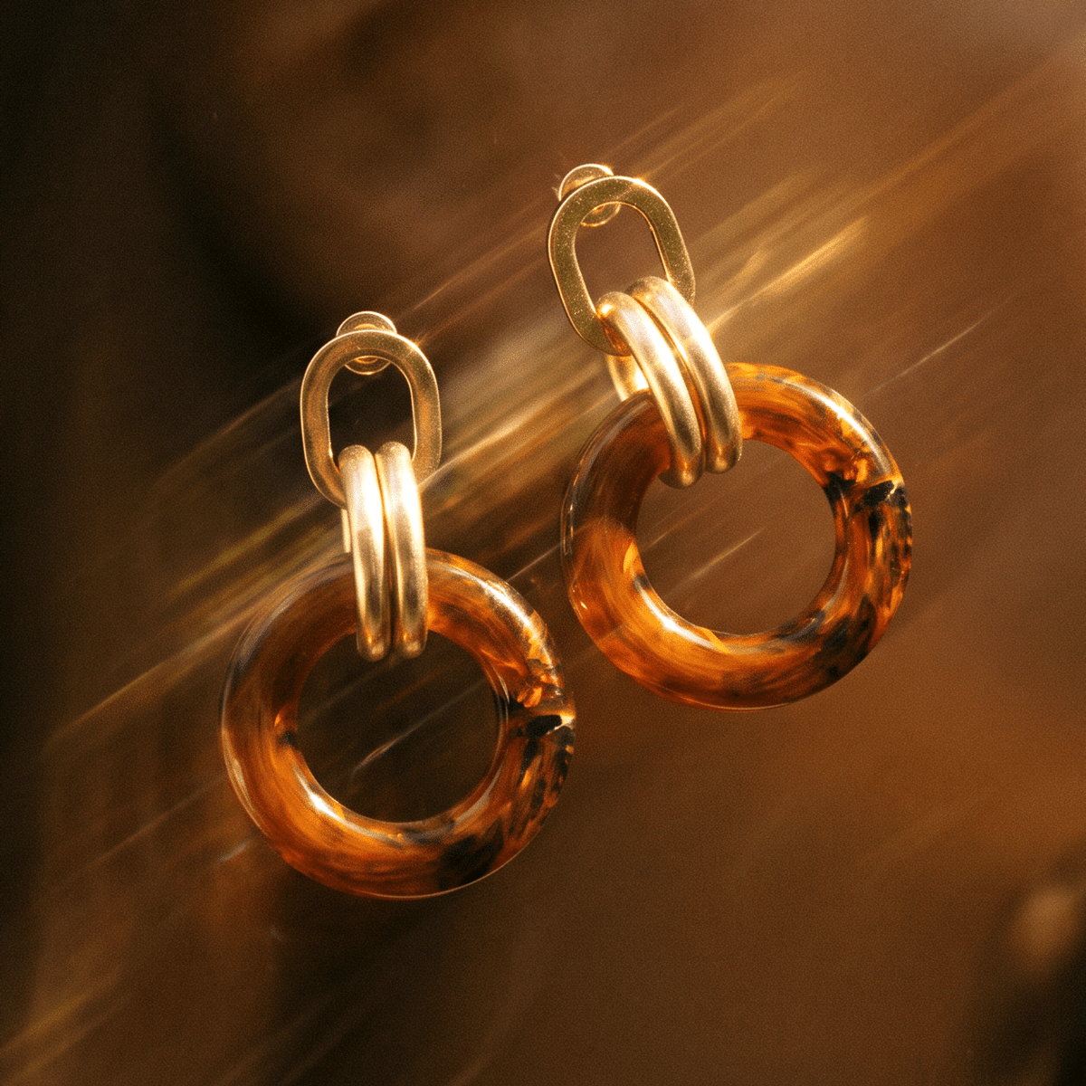 Chunky Hoop Earrings