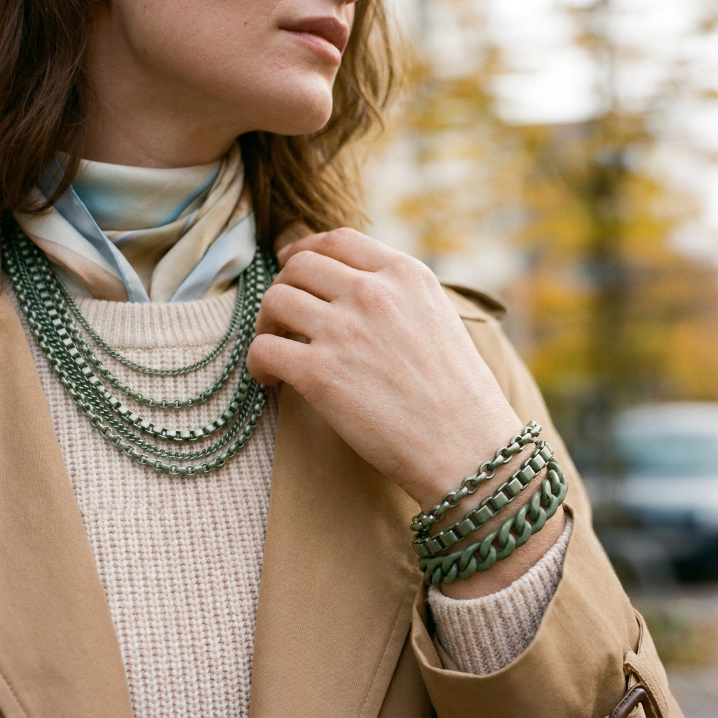 The  Aluminium  Set - Vintage Green