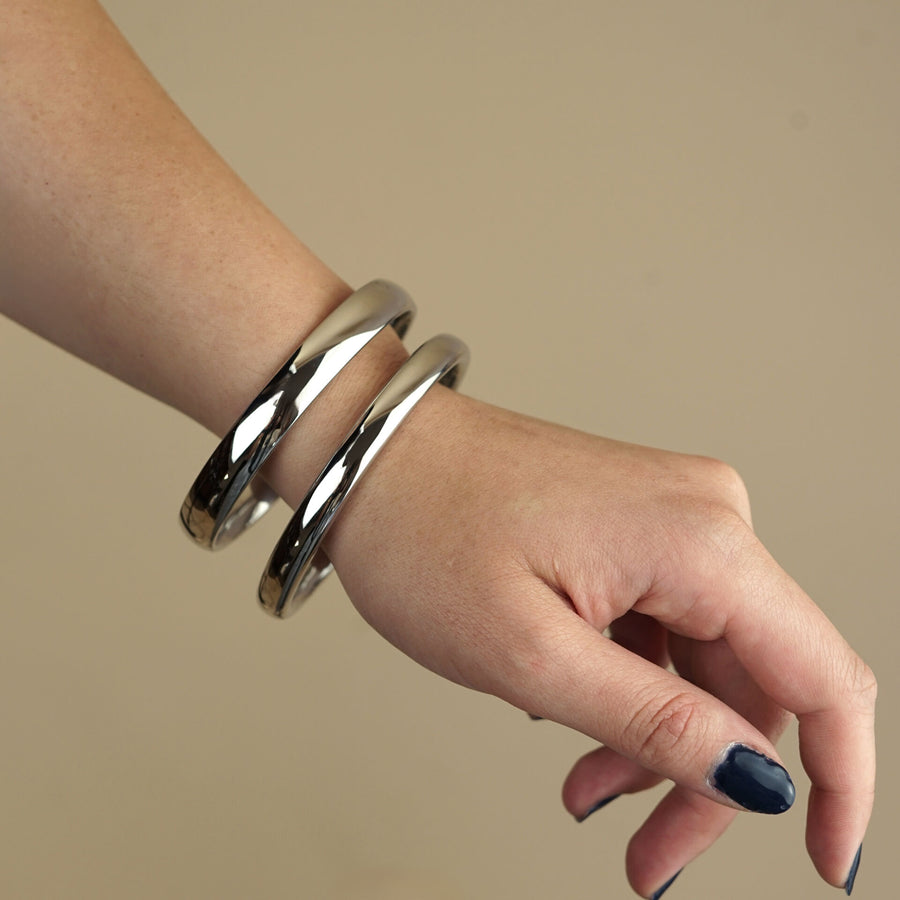 Classic Big Bangle Plat
