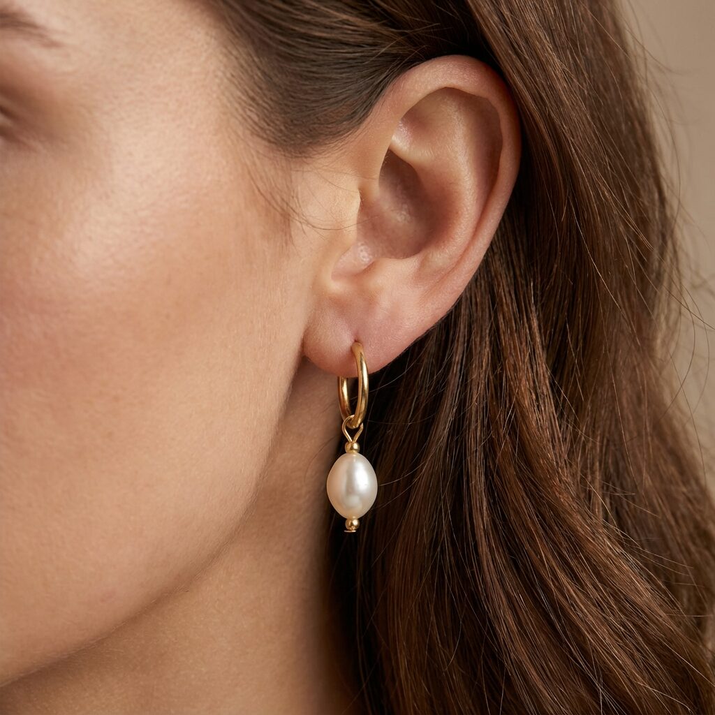 Glass Bead Hoops