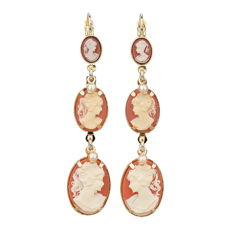 Cameo Nostalgia Earrings