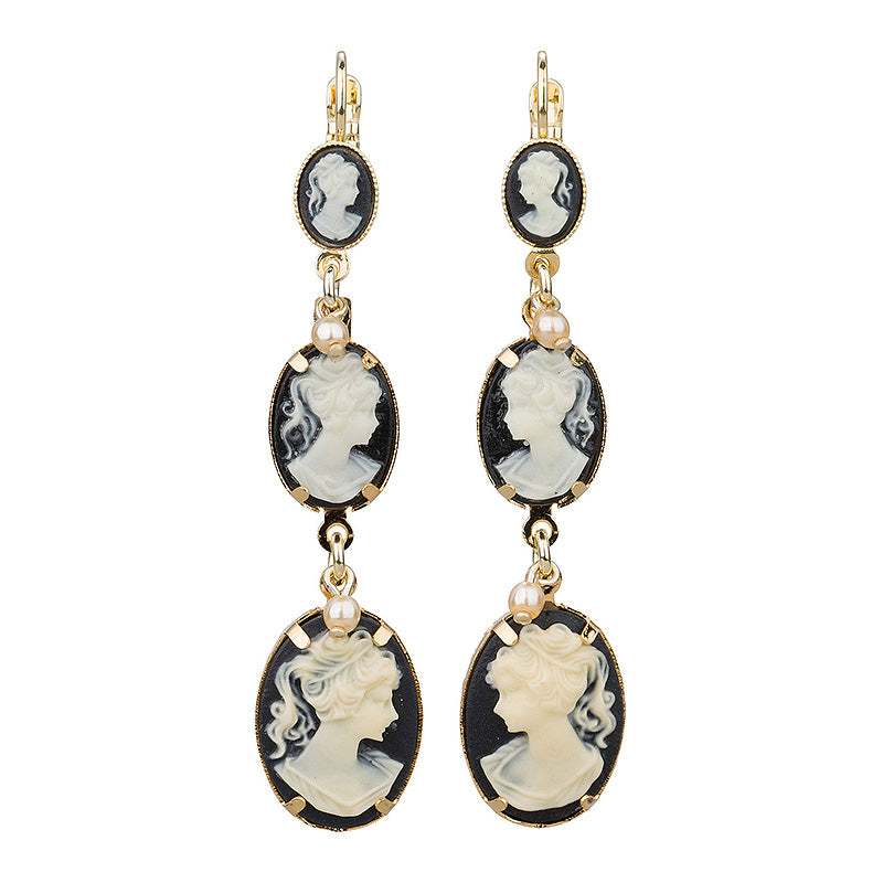Cameo Nostalgia Earrings