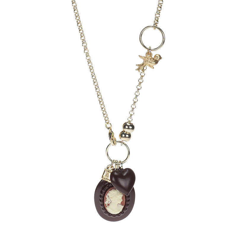 carnelian cameo souvenir sautoir