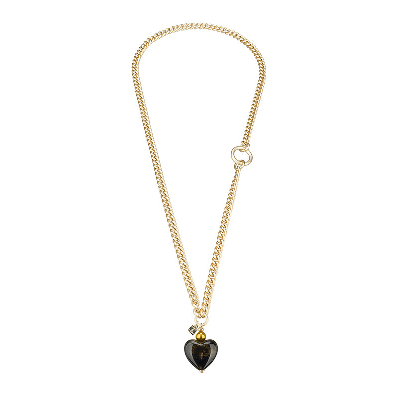 funky heart necklace