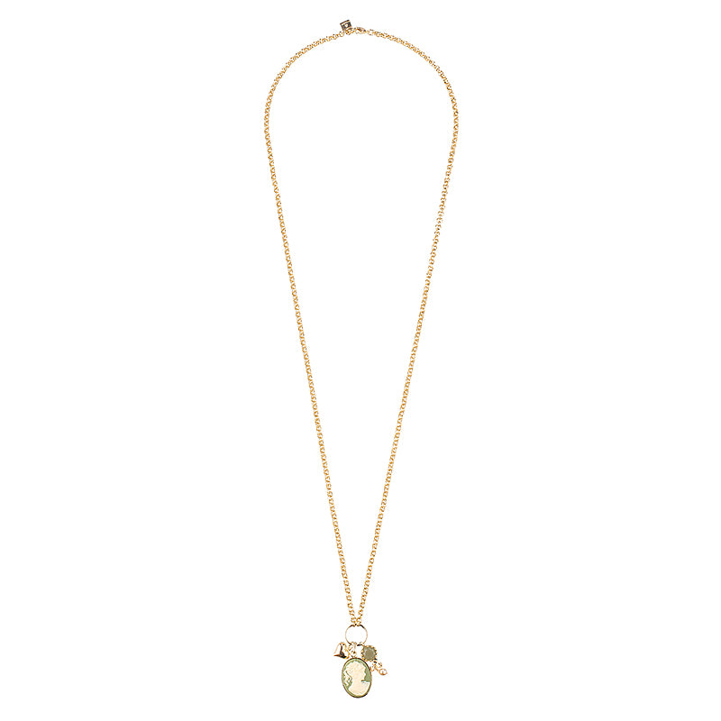 Cameo Souvenir Long Necklace