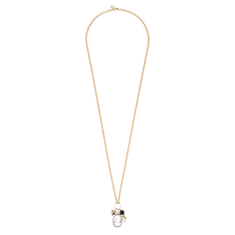 Cameo Souvenir Long Necklace