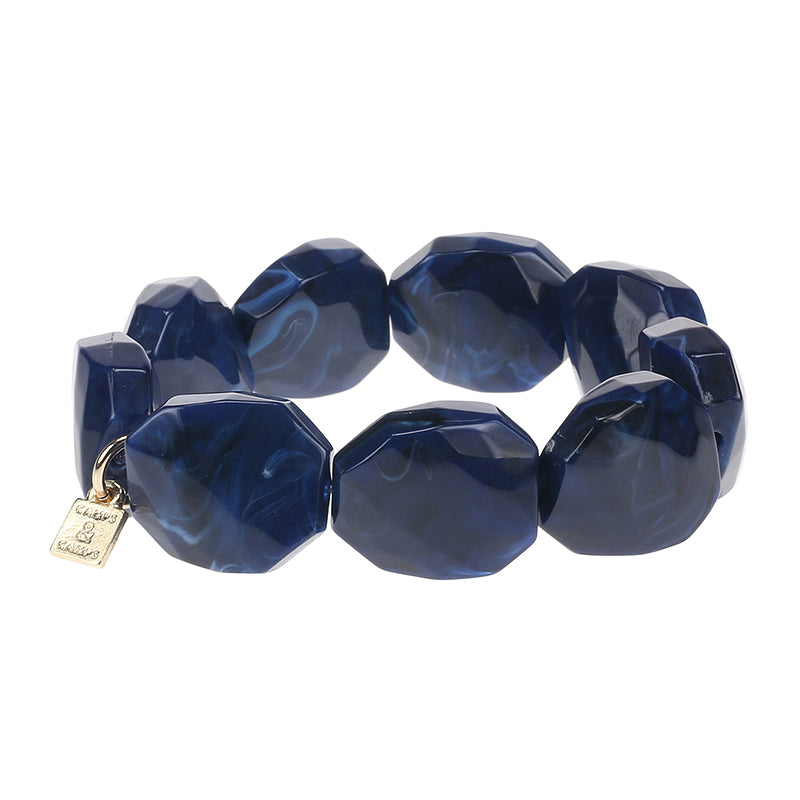 Facetted Stone Bracelet